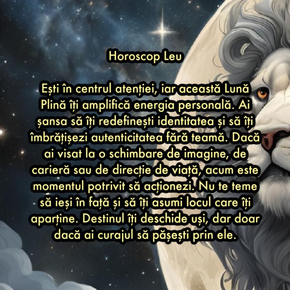 Leul Răcnește Mai Tare Ca Niciodată. 12 Februarie, o Noapte de Foc! Destinul se Grăbește