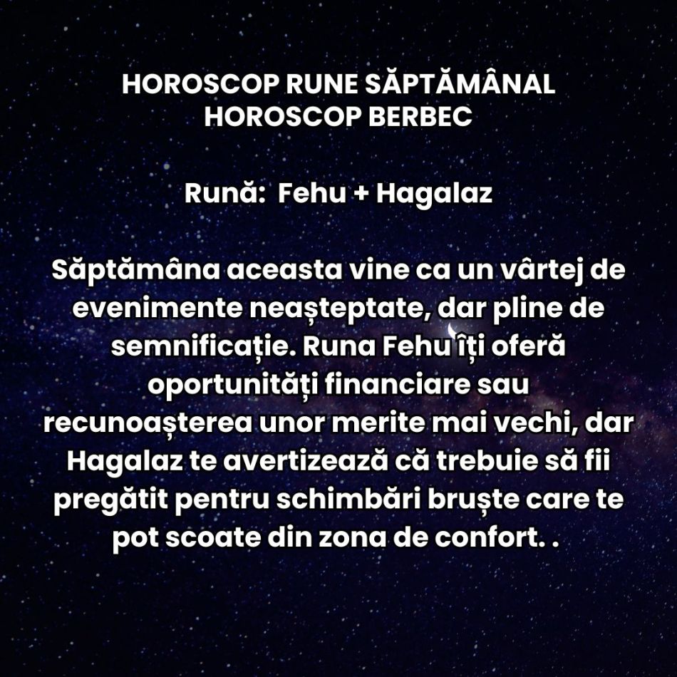 Horoscop Rune săptămâna 3-9 februarie 2025: Simbolurile sacre aduc motivație, pornim cu energii noi datorită lui Venus în Berbec