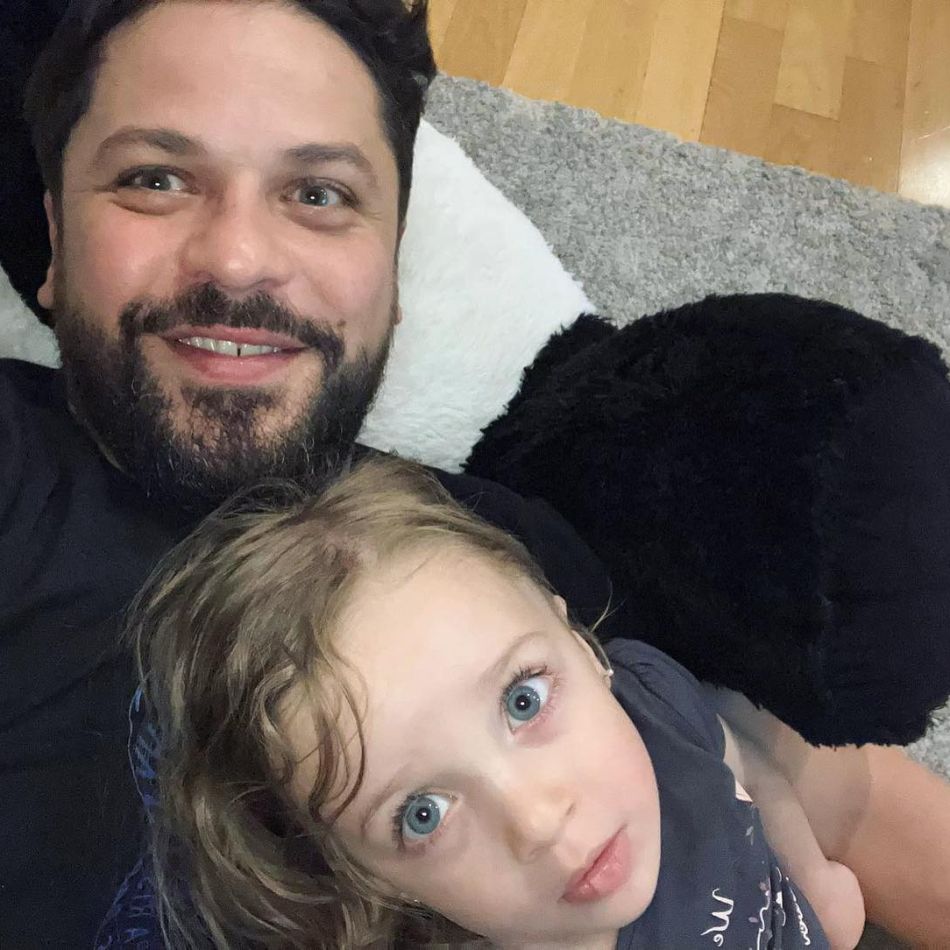 Fiica lui Augustin Viziru, Maria, este copia fidelă a actorului! Cum arată micuța în vârstă de 4 ani?