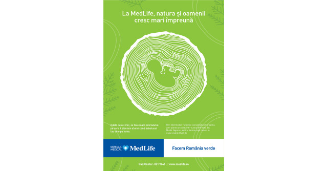 MedLife planteaza un copac pentru fiecare nou-nascut, in proiectul Facem Romania verde