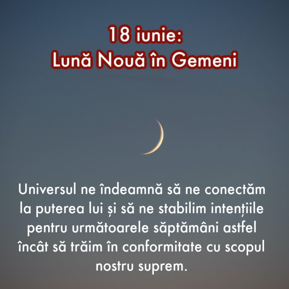 Evenimentele astrologice din iunie deschid poarta către un nou început. Timpul s-a scurs, destinele vor fi schimbate