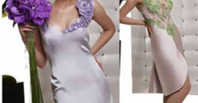 Rochii cu model floral pentru Cununia Civila