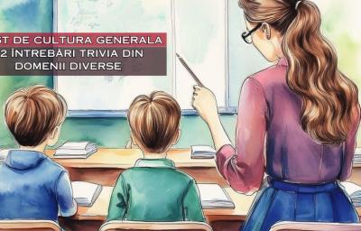Test de cultura generala: 12 intrebari trivia din domenii diverse