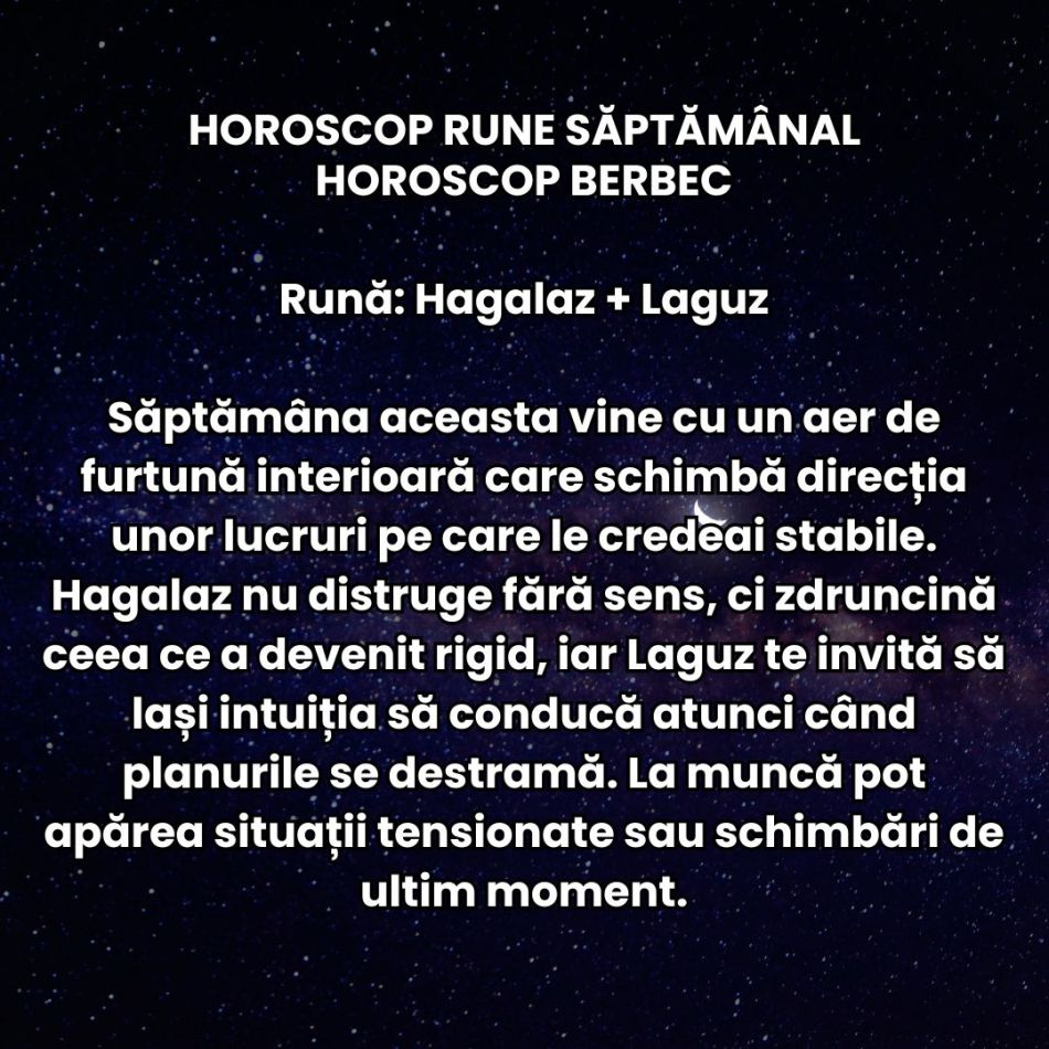 Horoscop Rune săptămâna 9-15 martie 2026:  Începem să vedem primele semne ale schimbării. Totul devine mai luminos