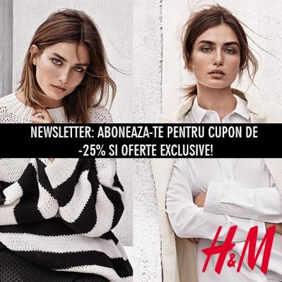 (P) Reduceri si oferte exclusive la un click distanta, cu H&M!