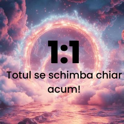 1 Ianuarie deschide Portalul Divin 1:1. Poarta care transformă durerea în putere și dorința în fericire