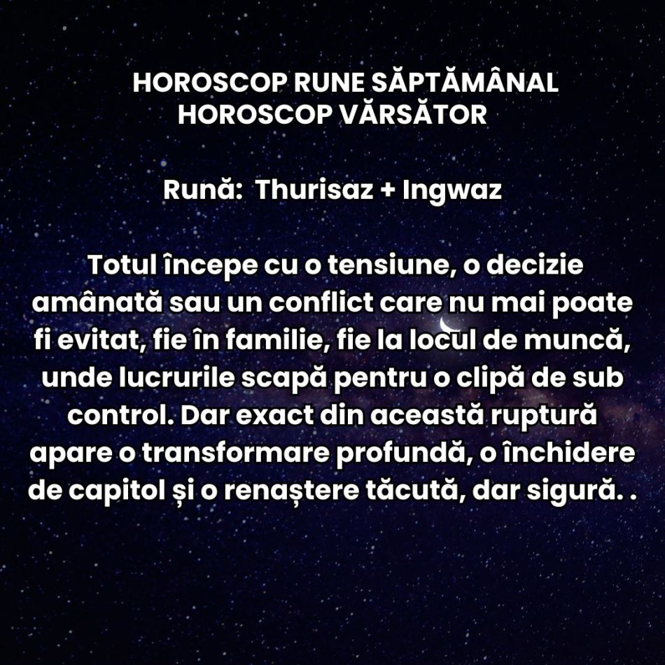 Horoscop Rune săptămâna 23-29 martie: Muncim mai mult, oboseala se acumulează, programul devine mai strict