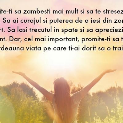 7 Promisiuni pe care sa i le faci sufletului tau (si pe care sa le respecti)