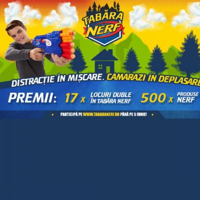 O vara de neuitat pentru copilul tau, cu Tabara NERF!