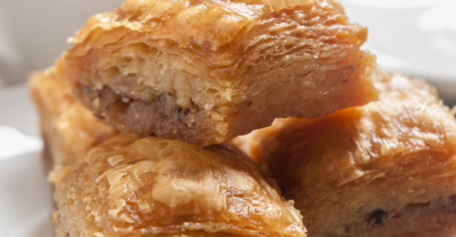 Prajitura cu foi de placinta (greceasca)