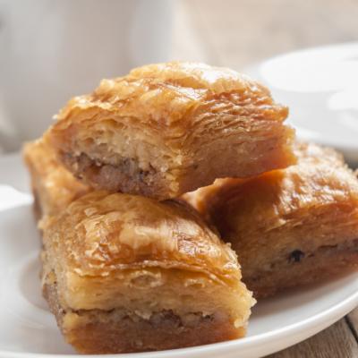 Prajitura cu foi de placinta (greceasca)