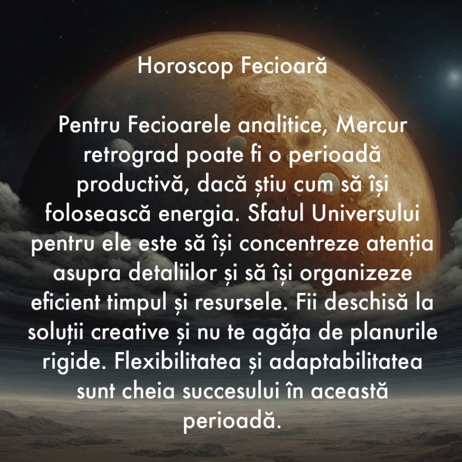 Sfatul Universului pentru zodia ta cât timp Mercur este retrograd. Puterea a fost, este și va fi întotdeauna în mâinile noastre