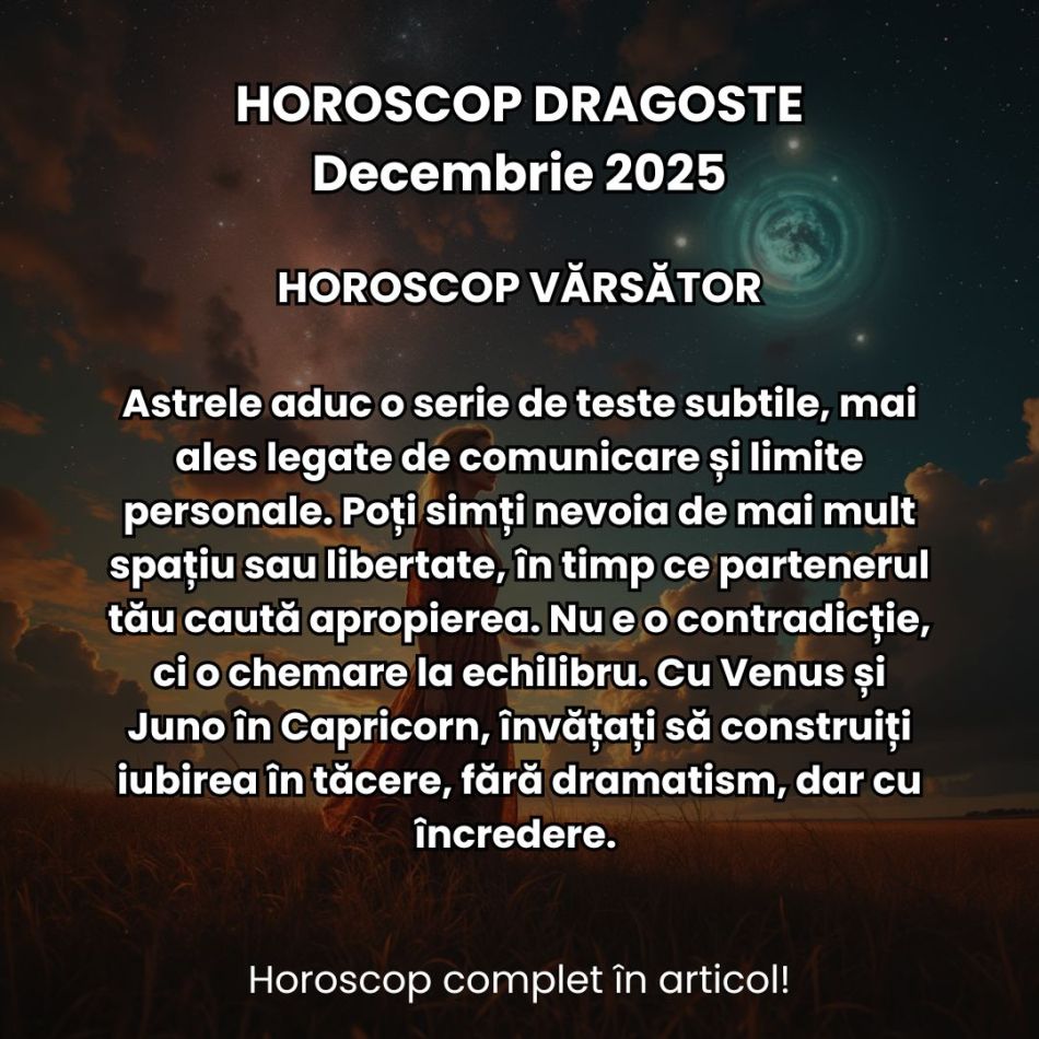 Horoscop Dragoste Decembrie 2025: Ultima lună din an aprinde ultimele scântei! Adevărurile ascunse ies la suprafață!