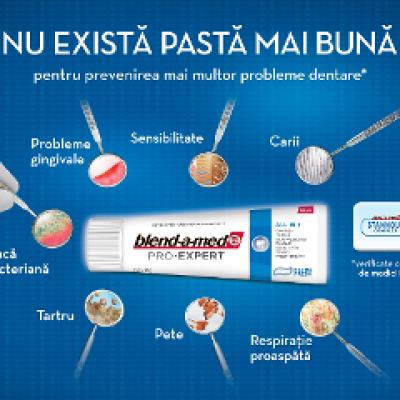7 probleme dentare, o singura solutie: Blend-a-Med