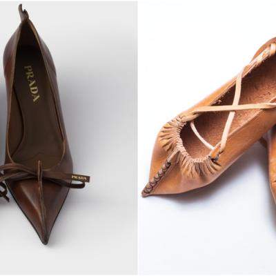 Opinicile Prada: Brandul ar fi transformat opincile românești în...pantofi de lux