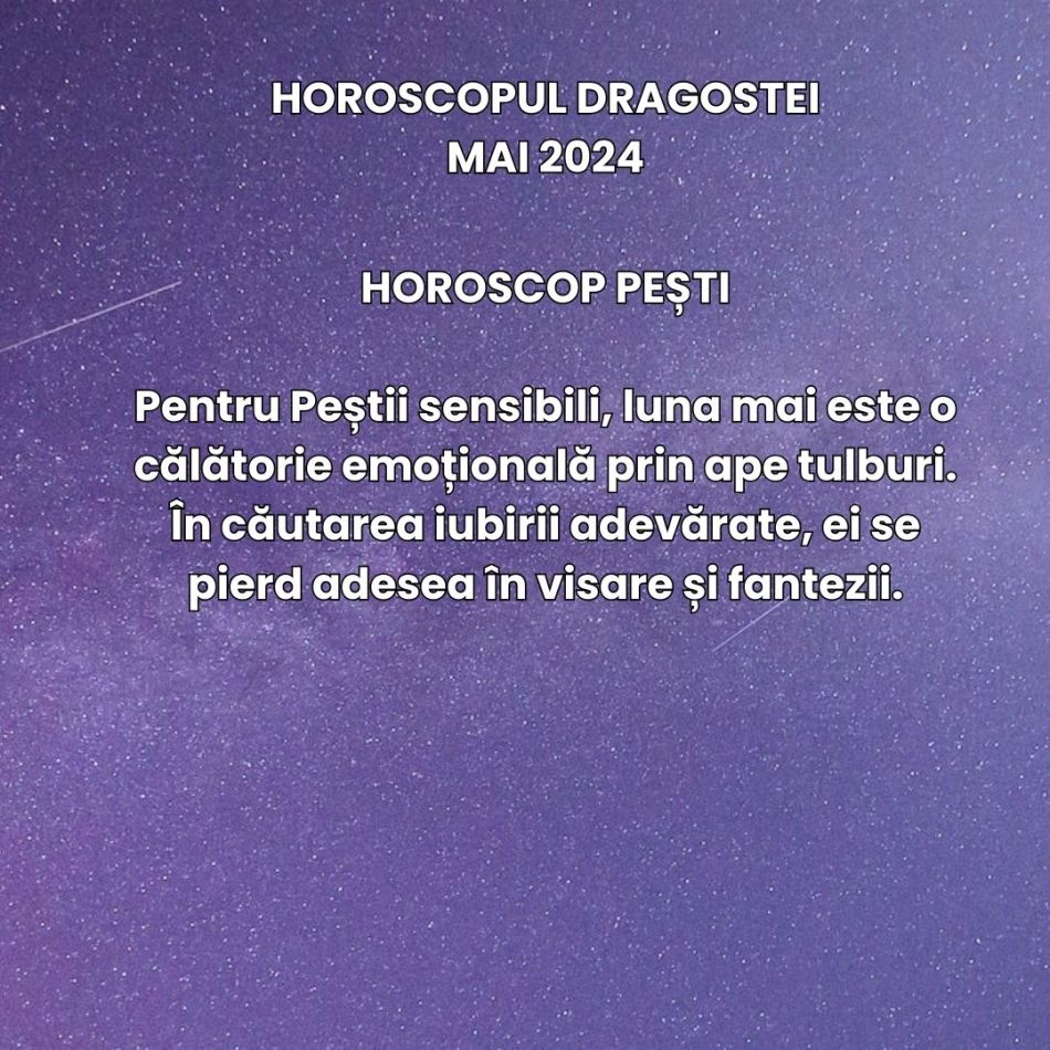 Horoscopul Dragostei Mai 2024: O zodie se zbate între nevoia de conexiune emoțională și dorința nestăpânită de libertate