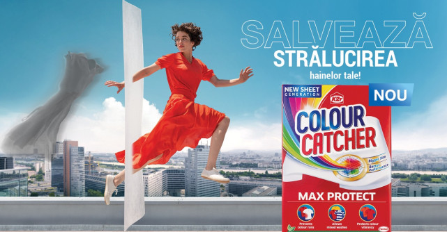 Cu Colour Catcher speli fără grijă hainele multicolore