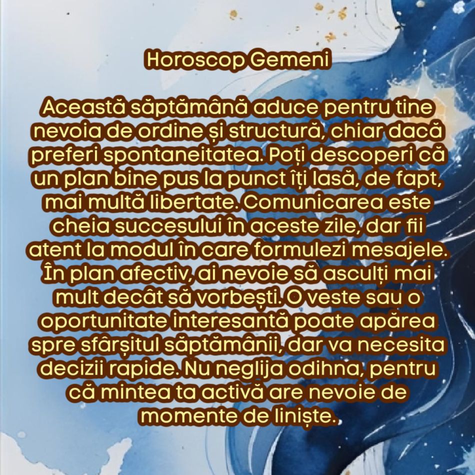 Horoscop săptămânal: De ce are nevoie fiecare semn zodiacal în săptămâna 18-24 august