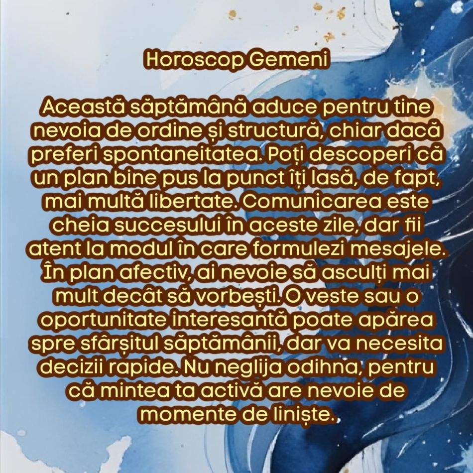 Horoscop săptămânal: De ce are nevoie fiecare semn zodiacal în săptămâna 18-24 august