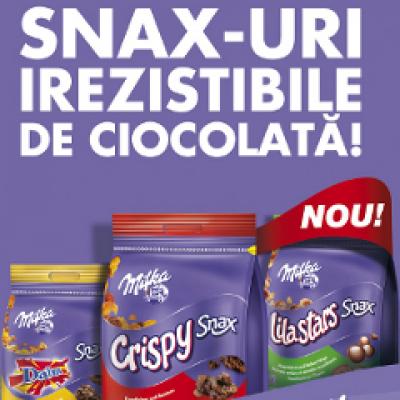 Kraft Foods lanseaza: Milka Snax 