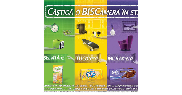 Biscuitii preferati te ajuta sa castigi!