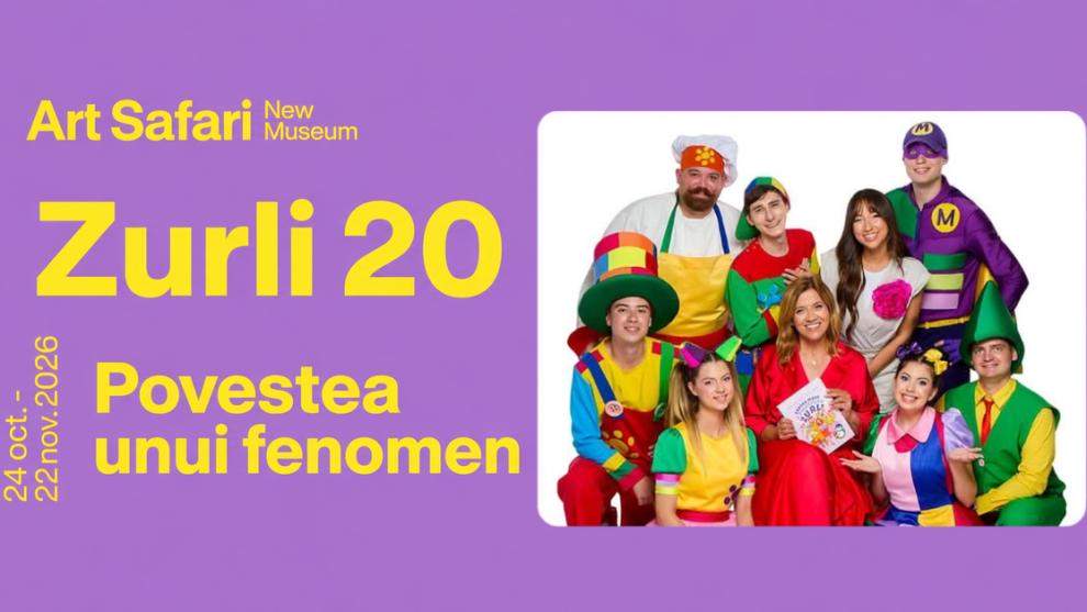 Zurli sărbătorește 20 de ani la Art Safari: expoziția imersivă Zurli 20 – Povestea unui fenomen își deschide porțile 