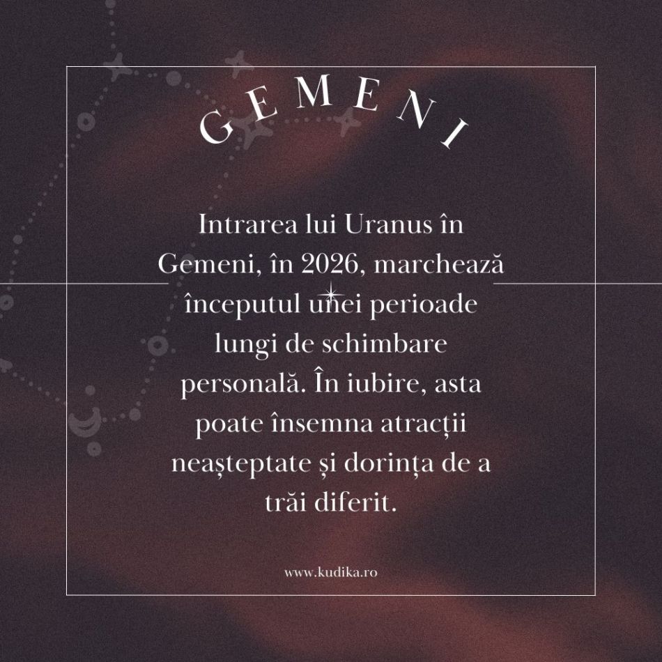 Zodia Gemeni în 2026: 10 Schimbări în dragoste care pot apărea când te aștepți mai puțin