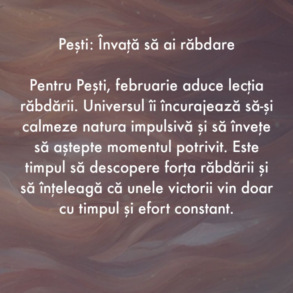 Ce te învață Universul în luna Februarie 2024 în funcție de zodia în care te-ai născut