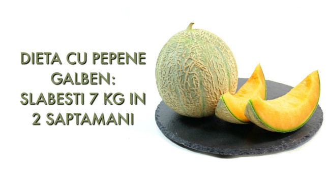 Dieta cu PEPENE GALBEN: slabesti 7 kg in 2 saptamani