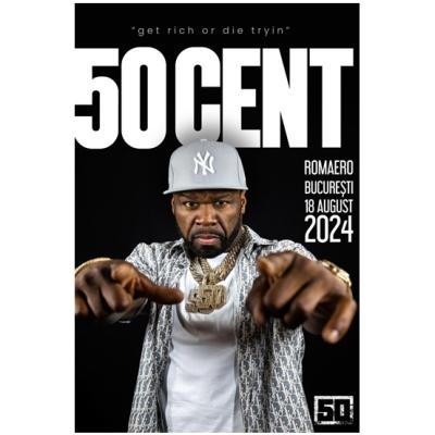 50 Cent include Bucureștiul pe harta concertelor sale!