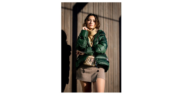 Ţinute de iarnă cu geacă de fâș : idei care să inspire