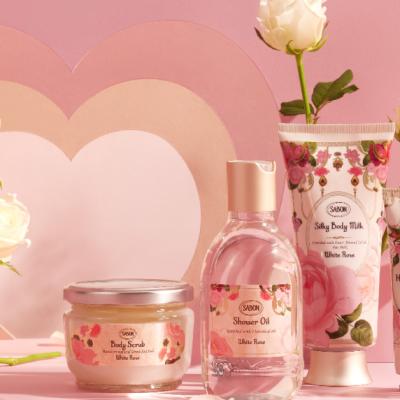 SABON - EDIȚIE LIMITATĂ White Rose: Trăiește iubirea!
