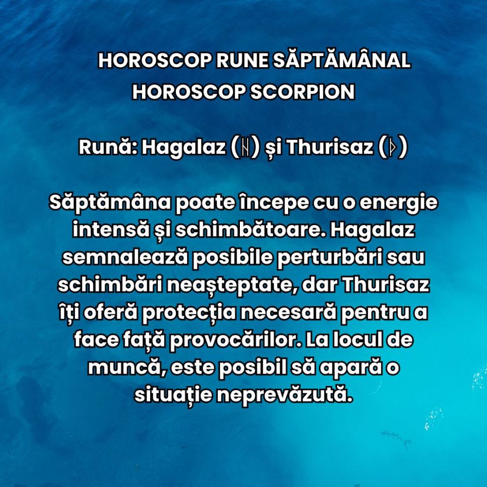 Horoscop Rune săptămâna 2-8 decembrie 2024: Deschide porțile transformării în luna decembrie!