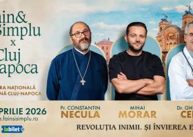 „REVOLUȚIA INIMII. ȘI ÎNVIEREA EI.” — Prima conferință Fain & Simplu din 2026 are loc la Cluj, pe 24 aprilie
