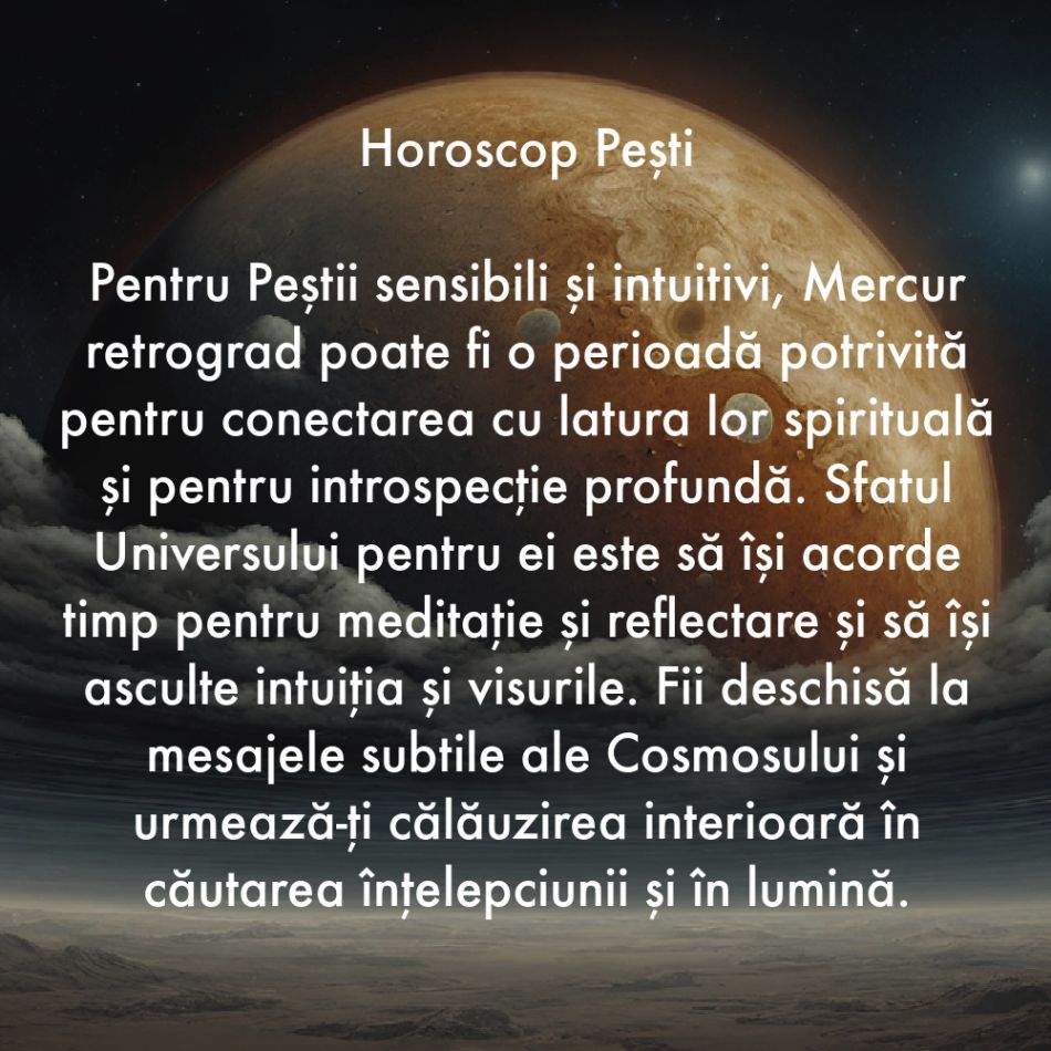 Sfatul Universului pentru zodia ta cât timp Mercur este retrograd. Puterea a fost, este și va fi întotdeauna în mâinile noastre
