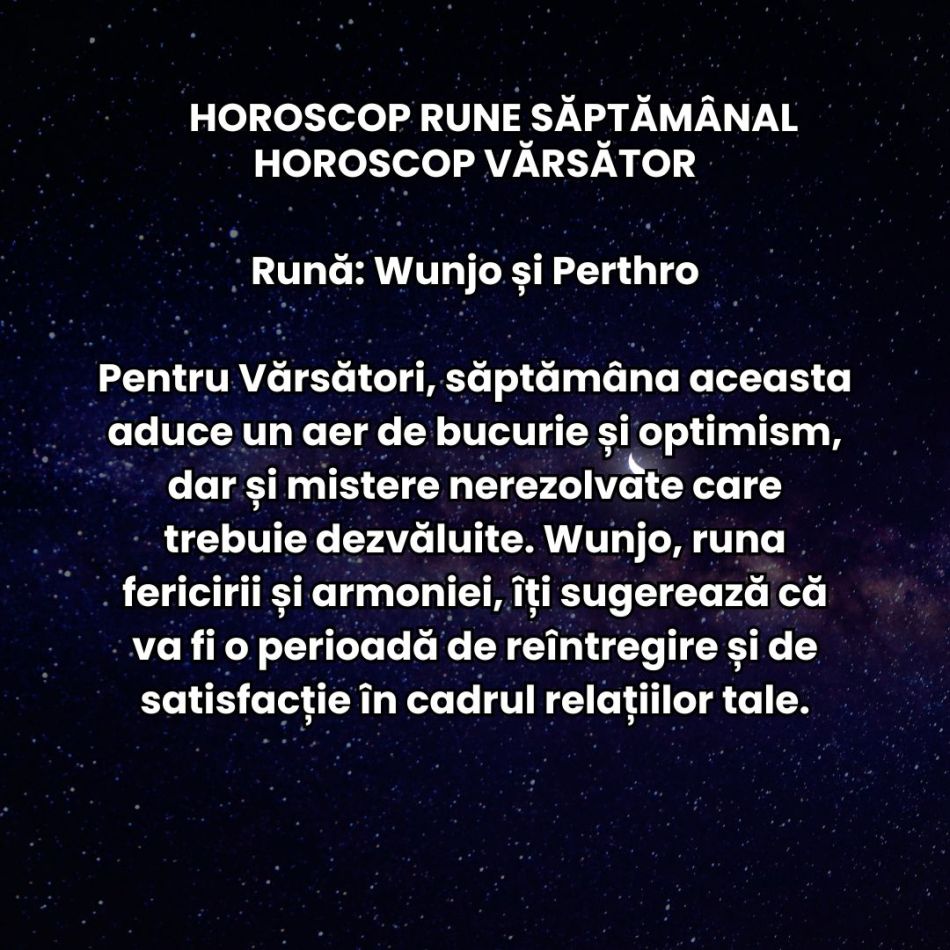 Horoscop Rune săptămâna 13-19 ianuarie 2025: Luna Plină în Rac activează mesajul ascuns al inimii printre rune!