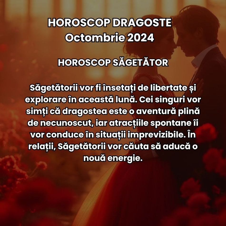 Horoscop Dragoste Octombrie 2024: Iubirea arde intens!  Aventurile amoroase și deciziile neașteptate ne schimbă complet toamna