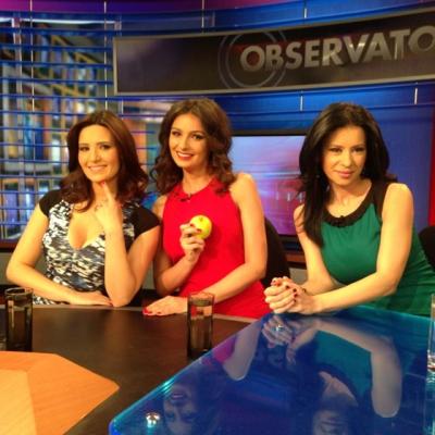 Olivia Paunescu ofera sfaturi in materie de frumusete in emisiunea 