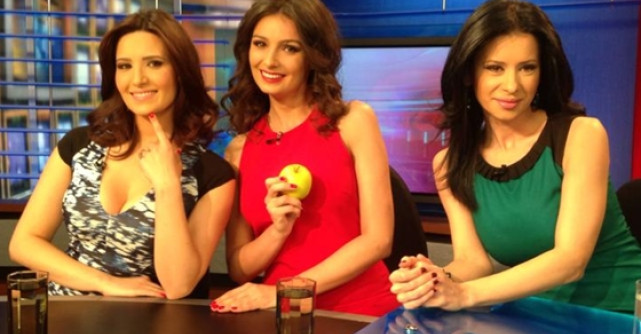 Olivia Paunescu ofera sfaturi in materie de frumusete in emisiunea 