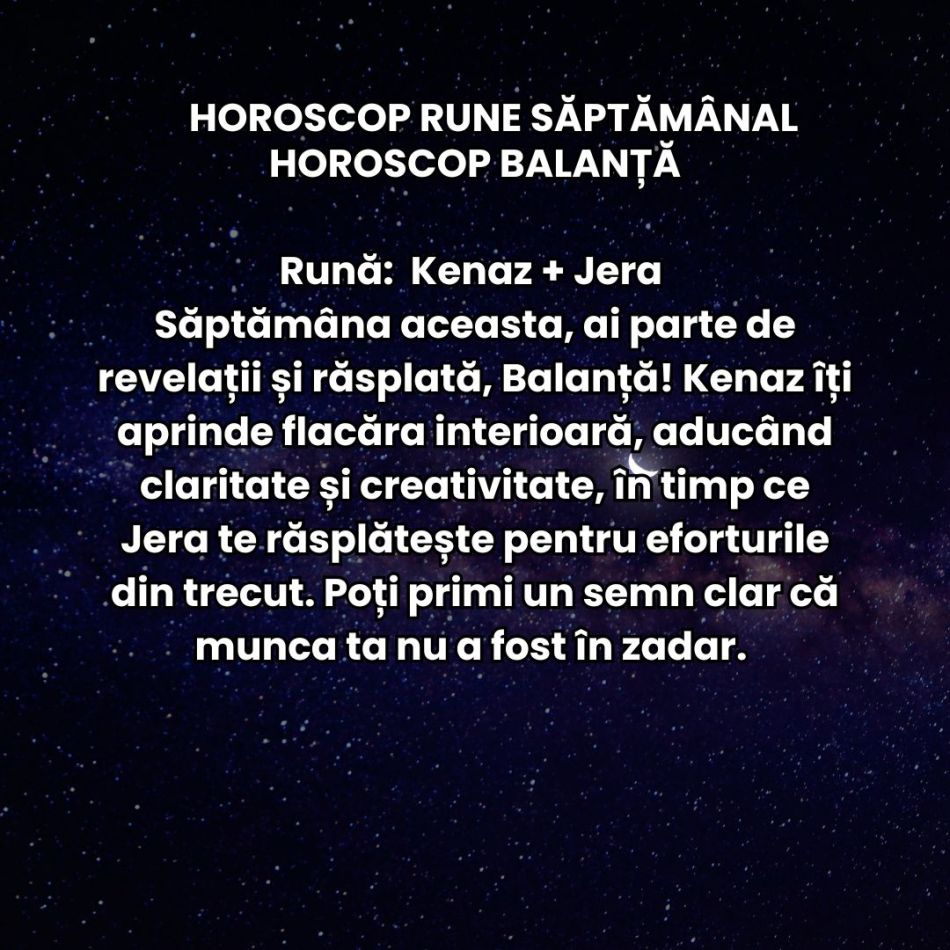 Horoscop Rune săptămâna 17-23 martie 2025: Începe noul an astrologic! Echinocțiul ne trezește din hibernare
