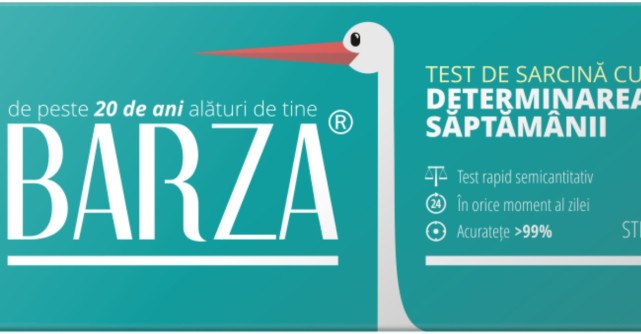BARZA lansează testul de sarcină cu determinarea săptămânii