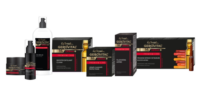 Rezultate remarcabile pentru gama Gerovital H3 Derma+ Premium Care, la numai un an de la lansare