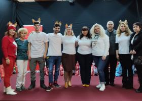 Spectacol de magie si daruri pentru copiii din 10 case de tip familial din Giurgiu