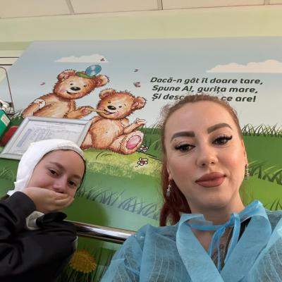 Marian Drăgulescu, despre starea fiicei sale după a șaptea operație: ”A avut două-trei zile mai dificile”