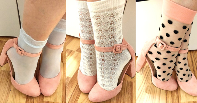 Cele mai frumoase șosete lycra cu model pe care le-am purtat!