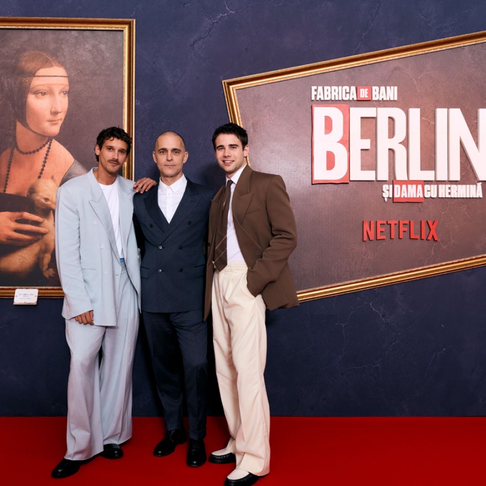 Distribuția serialului Berlin și Dama cu Hermină s-a întâlnit cu fanii din România înainte de premiera de pe Netflix din 15 mai