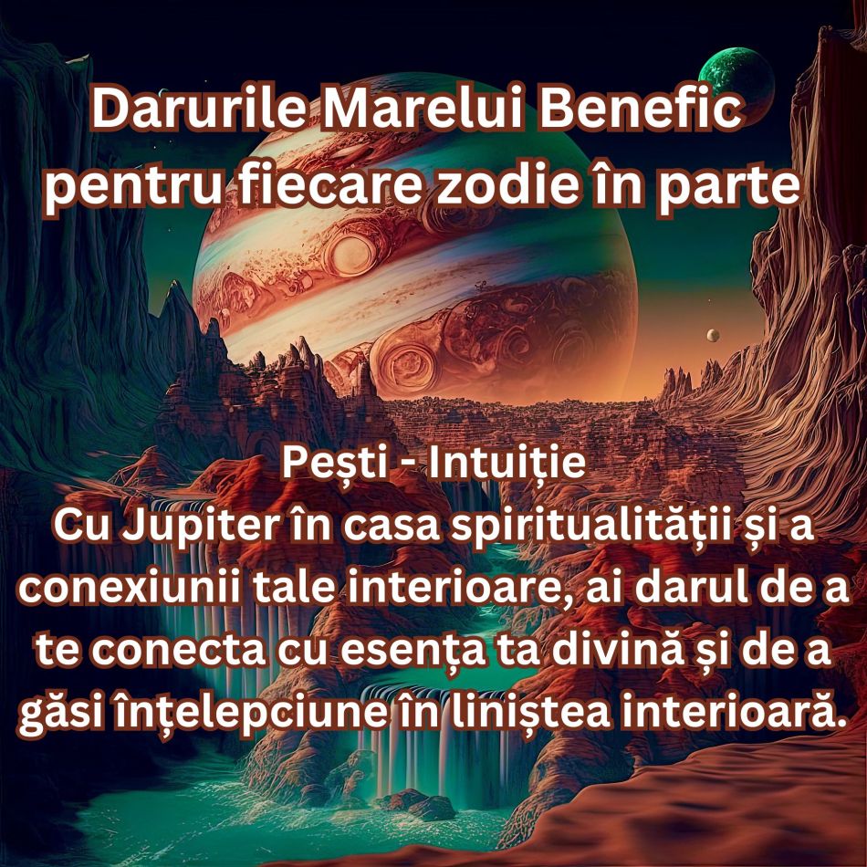 Darurile Marelui Benefic pentru fiecare zodie în parte: Ce binecuvântări a primit zodia ta?