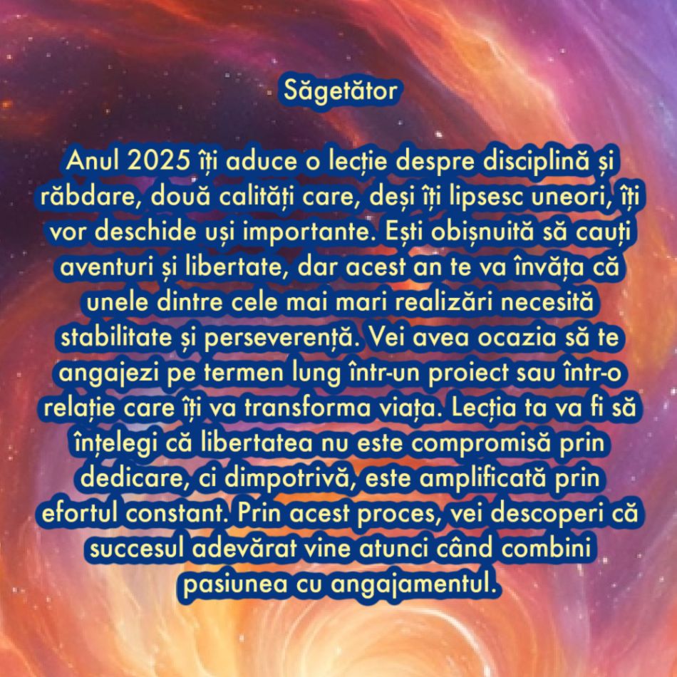 Cea mai importantă lecție pe care o vei învăța în 2025 în funcție de zodia în care te-ai născut