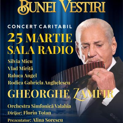Gala Bunei Vestiri: Maestrul Gheorghe Zamfir urcă pe scenă pentru un concert caritabil ce susține viața