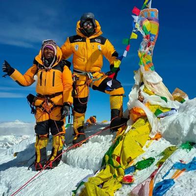 Gabriel Băicuș este primul român care a cucerit vârfurile Everest și Lhotse, două dintre cele mai înalte vârfuri ale Planetei